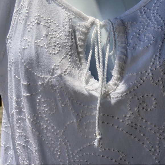 Swiss dots embellish this short sleeve too from Inc. International Concepts. - Picture 1 of 7